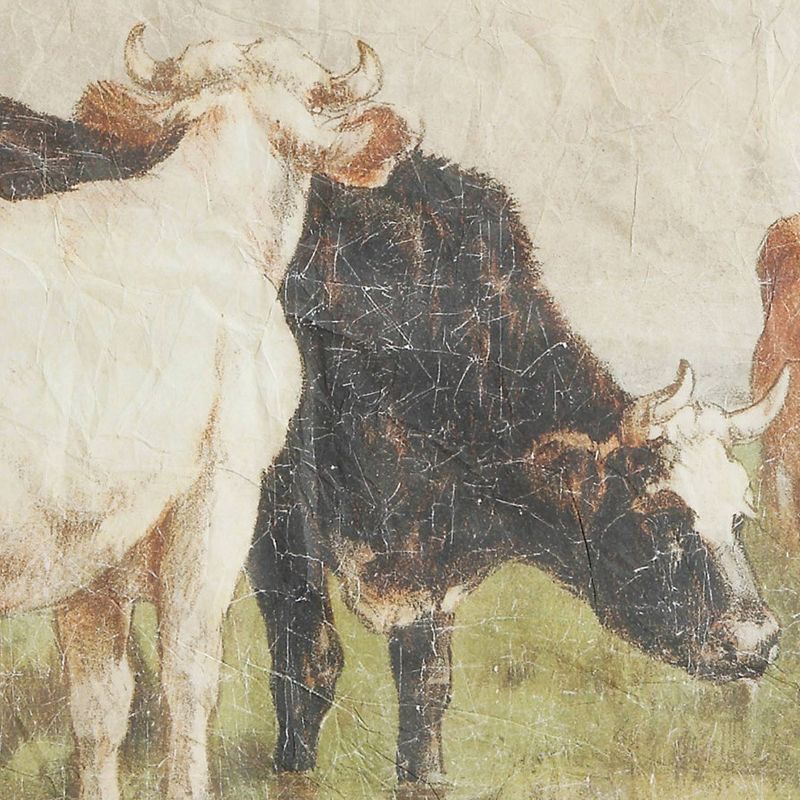 Vintage Cows Unframed Poster Print - 3R Studios