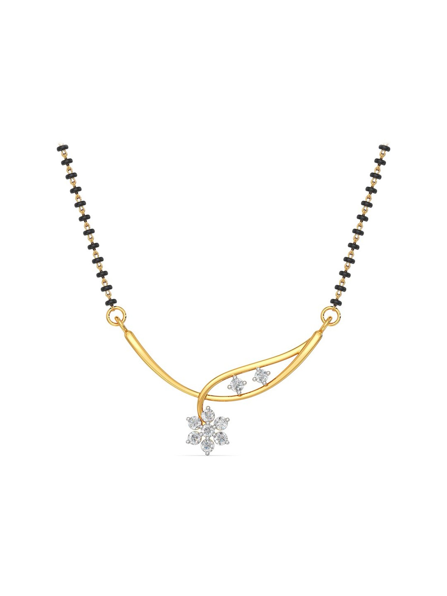 Joyalukkas 18k Gold & Diamond Mangalsutra