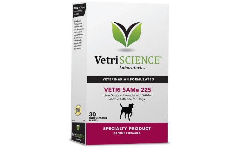 Vetriscience Laboratories Vetri-SAMe Liver Support 225 mg Dog Supplement, 30 ct