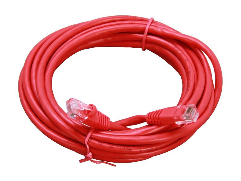 Coboc CY-CAT5E-07-RD 7 ft. 350Mhz UTP Network Cable