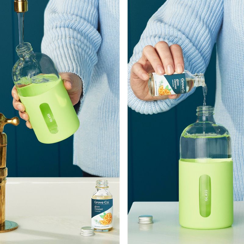 Deluxe Aluminum Handle Toilet Brush with Fully Removable Liner White - Bath Bliss