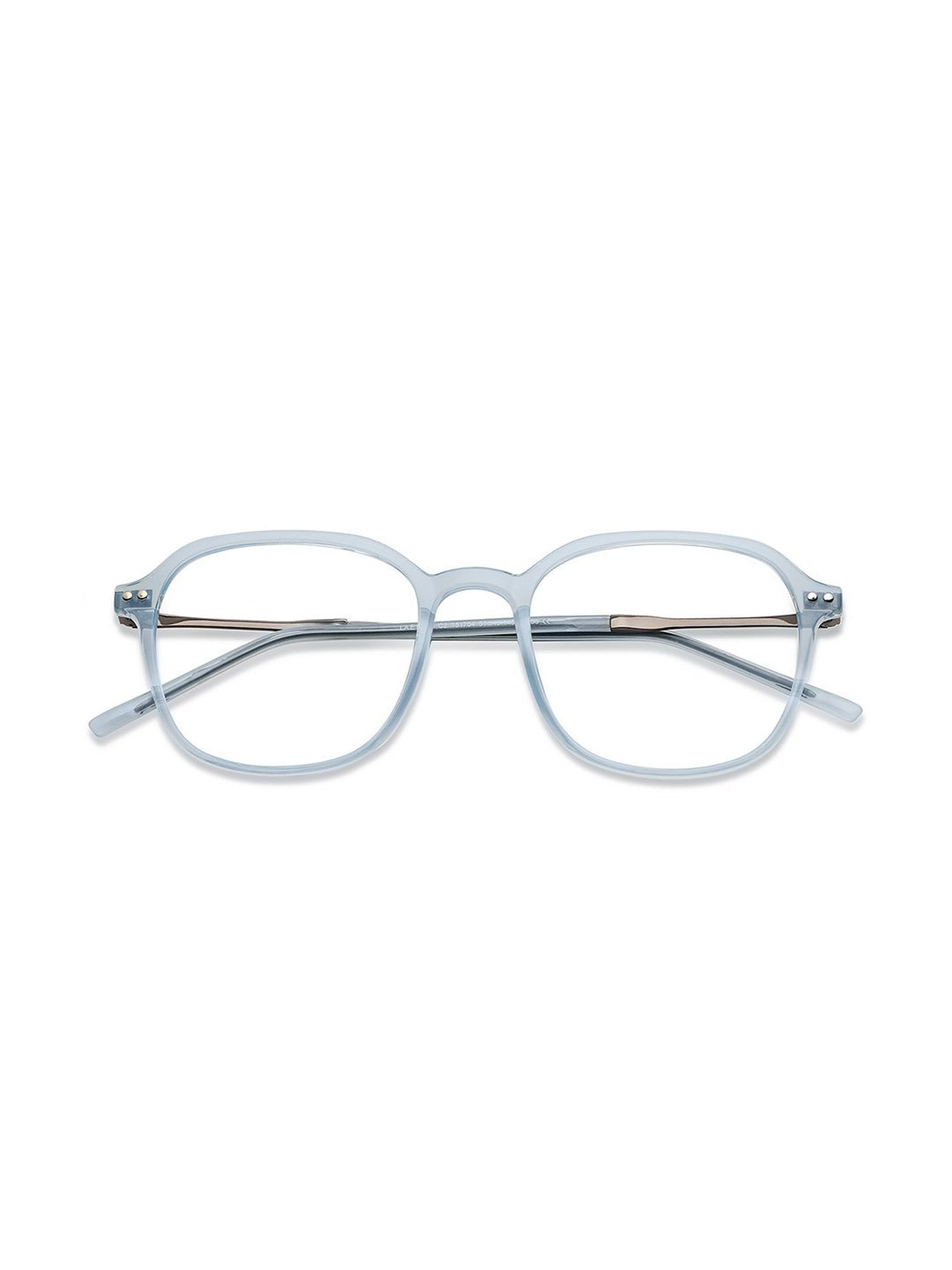 Lenskart Blu Green Rectangular Blue Light Protection Unisex Reading Glasses