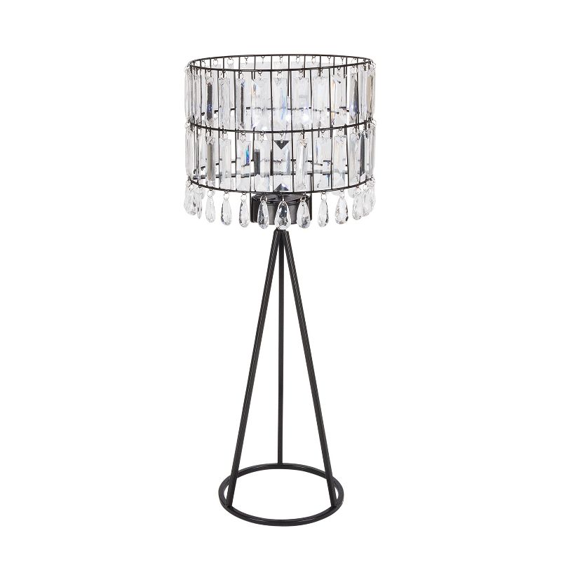 Garden Meadow 23-Inch Tall Metal and Acrylic Solar Garden Meadow(R) Table Lamp