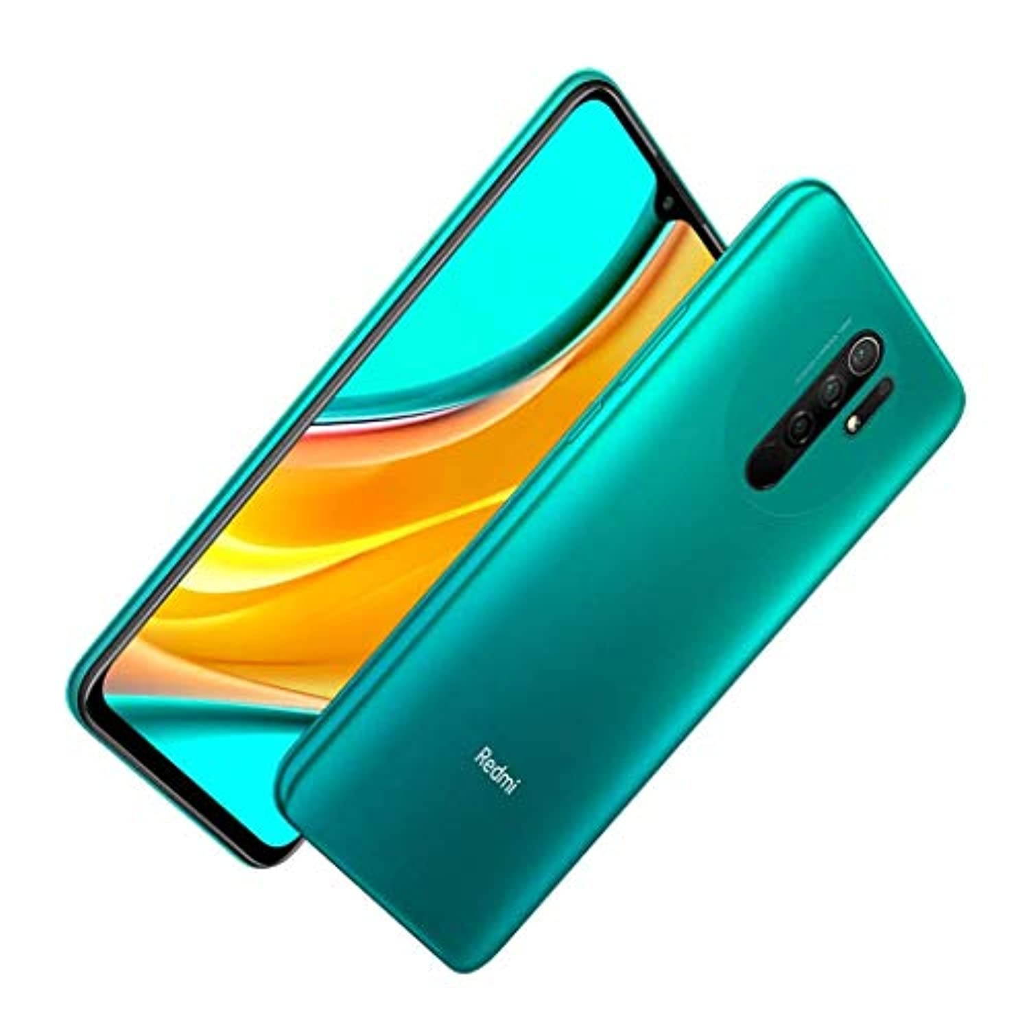 Xiaomi Redmi 9 Unlocked RAM Dual Sim 32GB 3GB RAM 6.53" International Global Version (Ocean Green) (MZB9654EN)