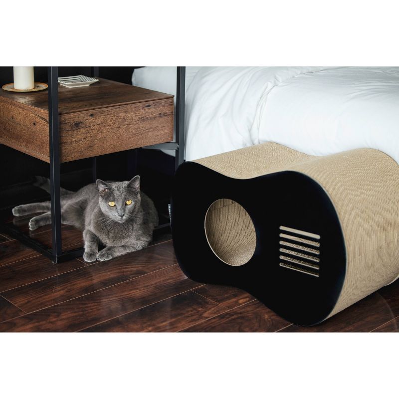 Park & Bench Tremolo Cat Scratcher - Black