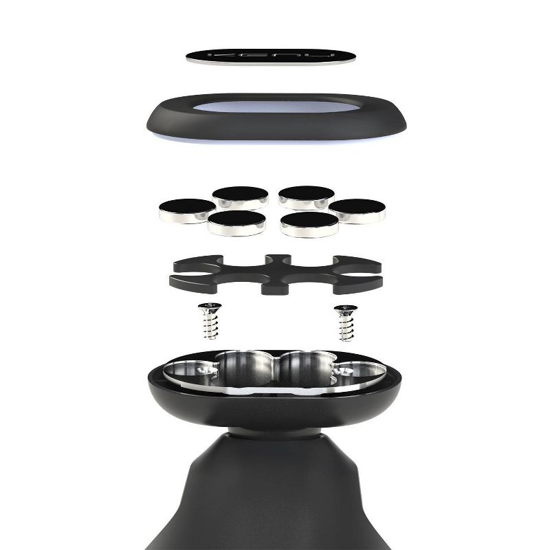 Kenu Airbase Magnetic Premium Dash & Windshield Suction Mount - Black