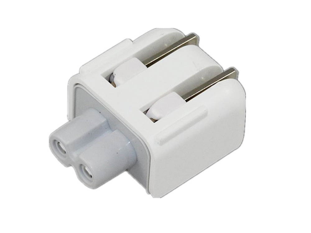 2-Pack Generic Apple MAC AC Power Adapter US Wall Plug Duck Head for iBook/iPhone/iPod, for Macbook 11 inch 13 inch 45W 60W, Macbook Pro 15-inch /17-inch 85W Power Adapter Charger (White)