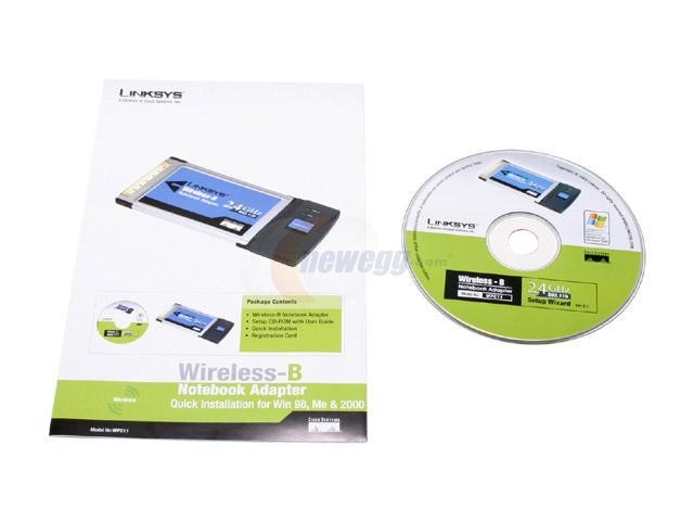 LINKSYS Instant Wireless WPC11 11Mbps Notebook Adapter