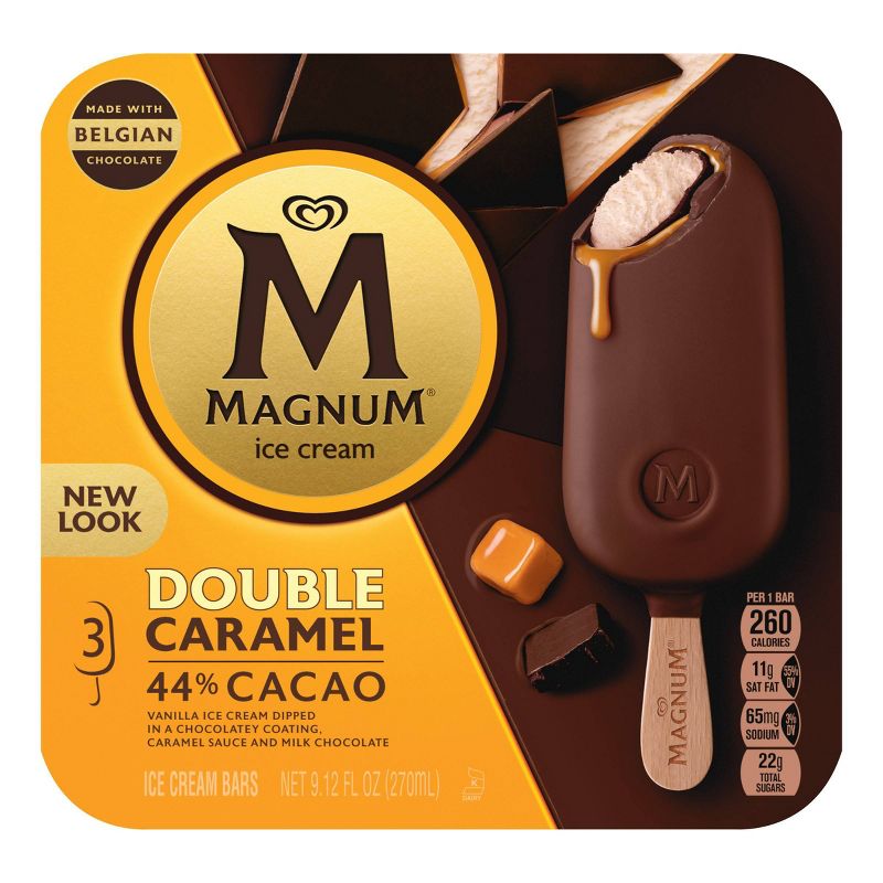 Magnum Ice Cream Bars Double Caramel - 3ct