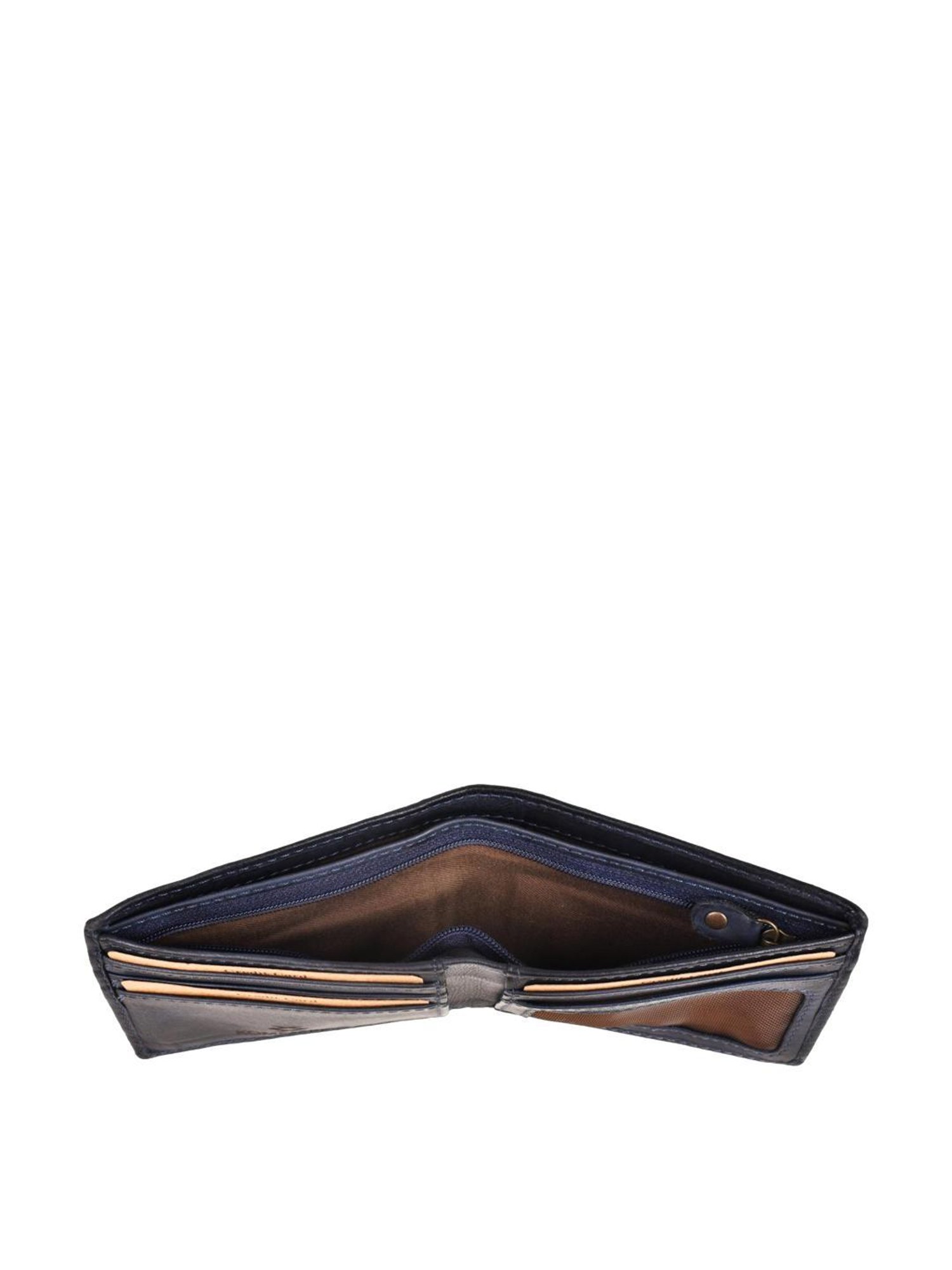 KOMPANERO LINEAGE Blue Solid Bi-Fold Wallet