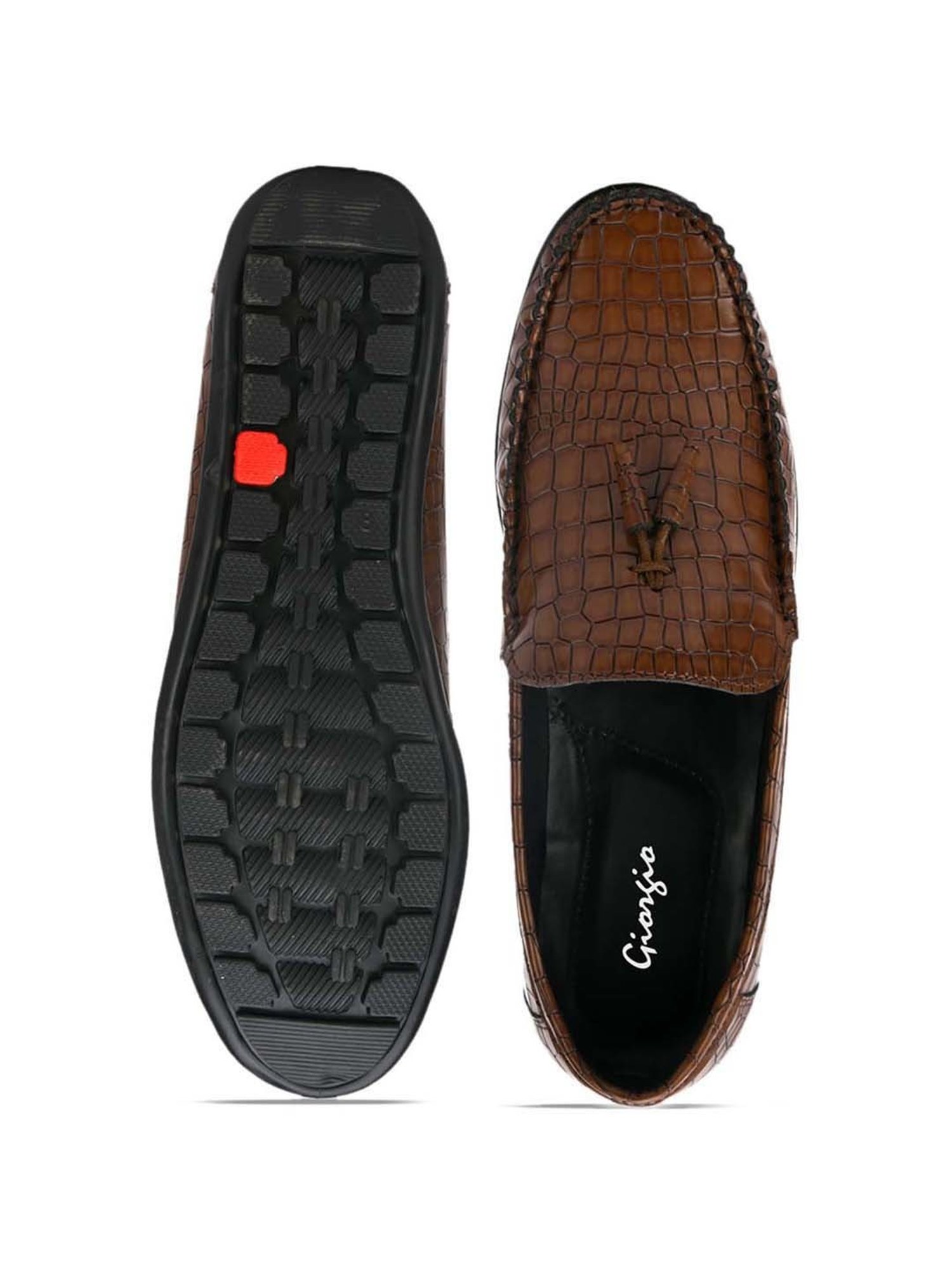Giorgio Men's Tan Casual Moccasins