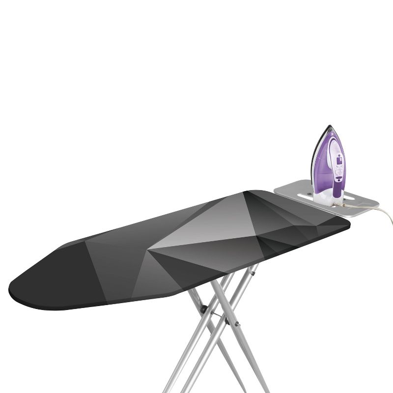 Woolite Collapsible Ironing Board and Scorch Resistant Cover with Iron Rest
