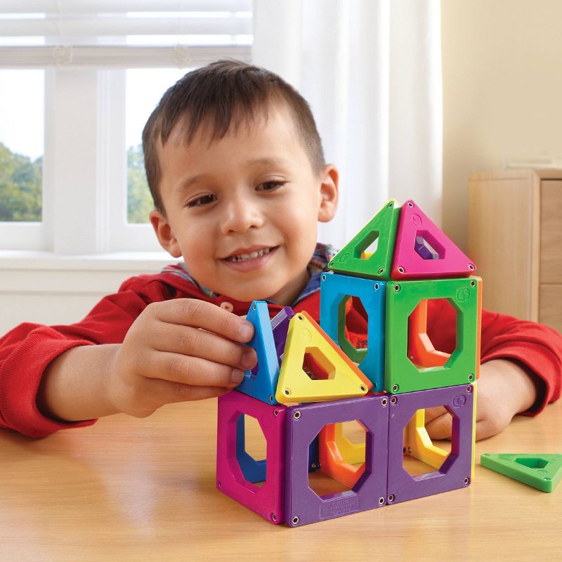 Discovery Kids Toy Magnetic Tiles Building Set 50pc