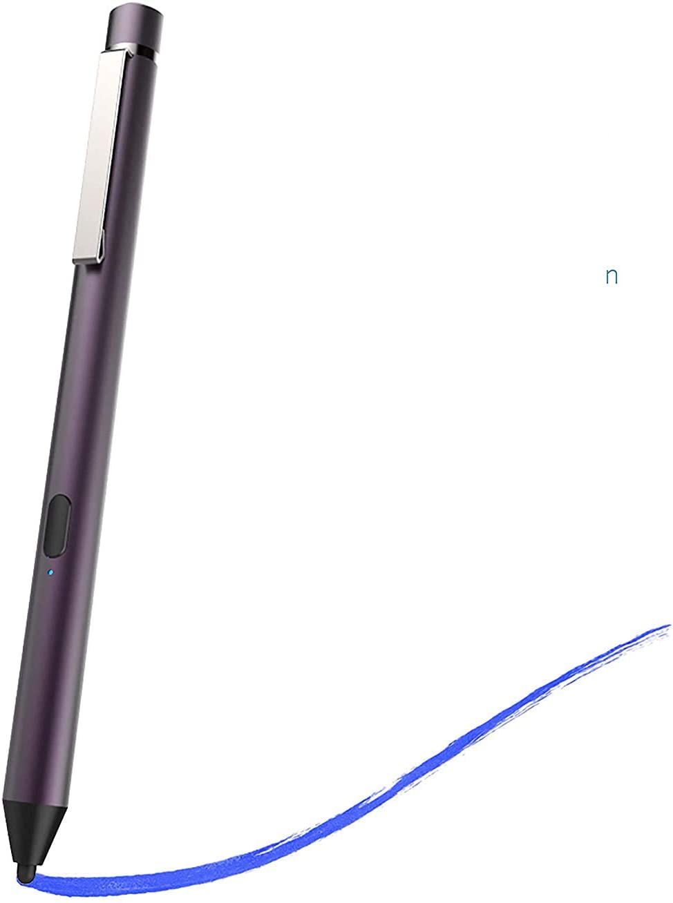 Active Stylus Pen for Apple Ipad, Digital Pencil iPad Series Rechargeable Pencil Touchscreen Precise Fine Tip for iPad 5 & 6, iPad Air 2 & 3, iPad Mini 4 & 5, iPad Pro 9.7/10.5/11 (Dark Gray)