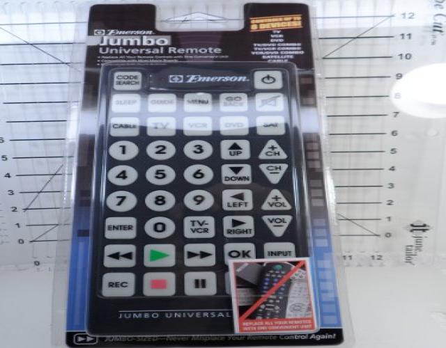 Emerson Jumbo Universal Remote Control