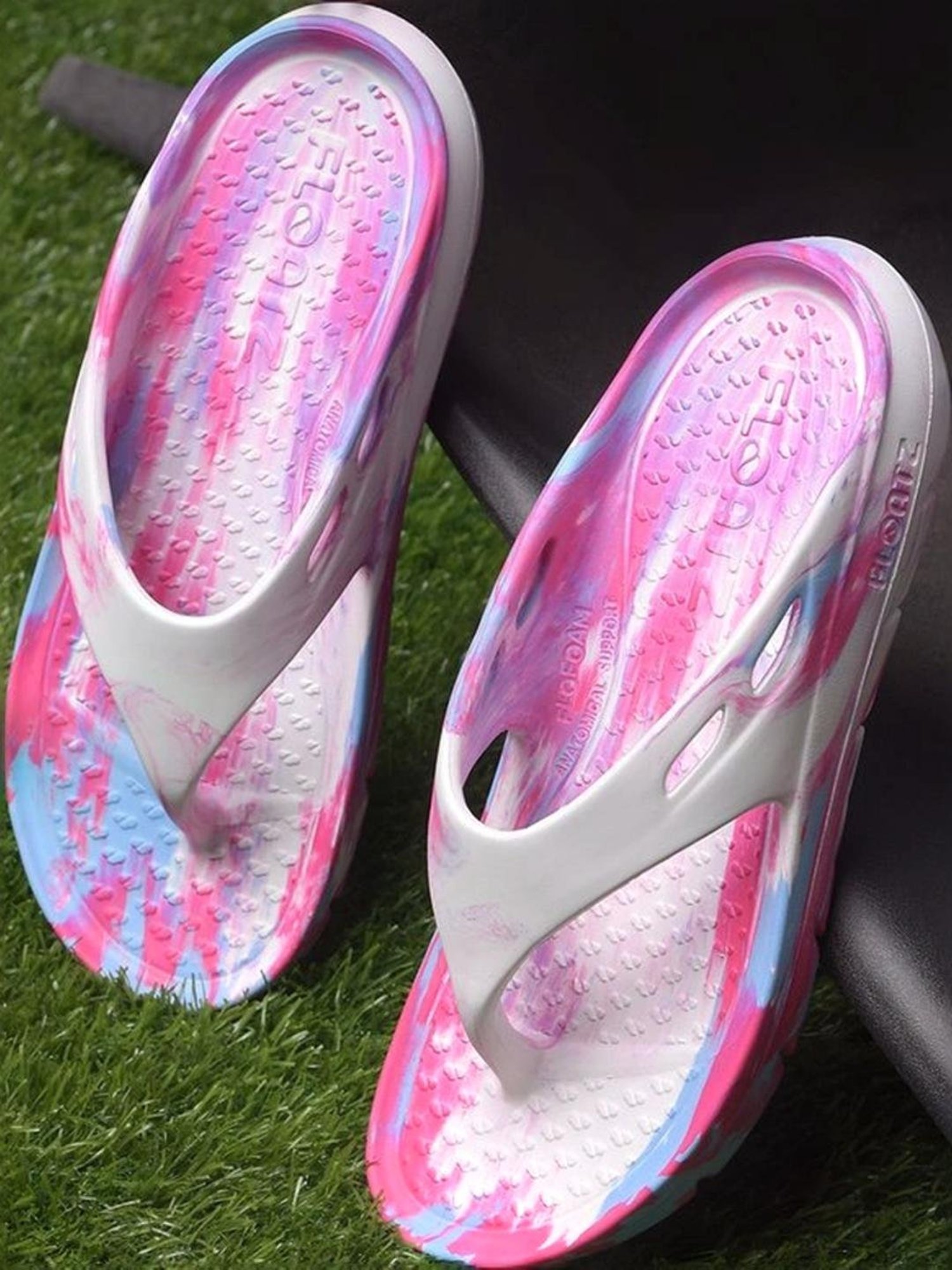 Floatz by Bata Women's 1.2 TH E 24 Pink Flip Flops