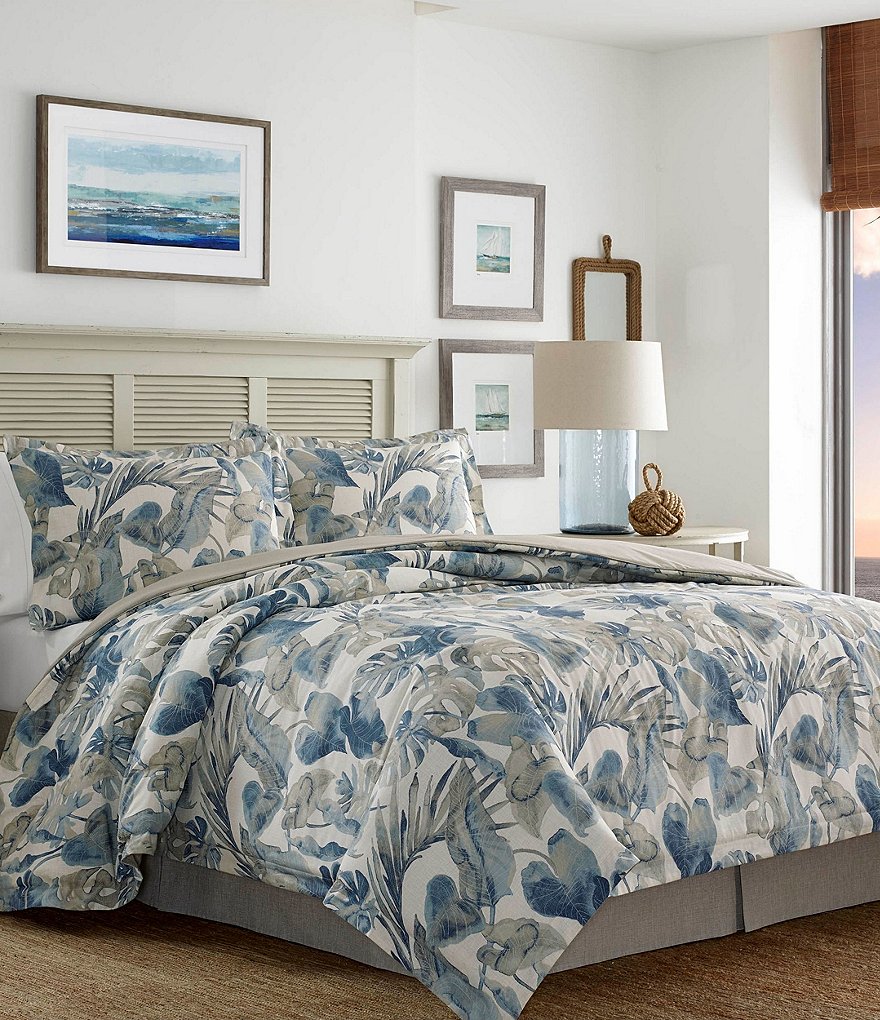 Tommy Bahama Raw Coast Floral Duvet Cover Mini Set