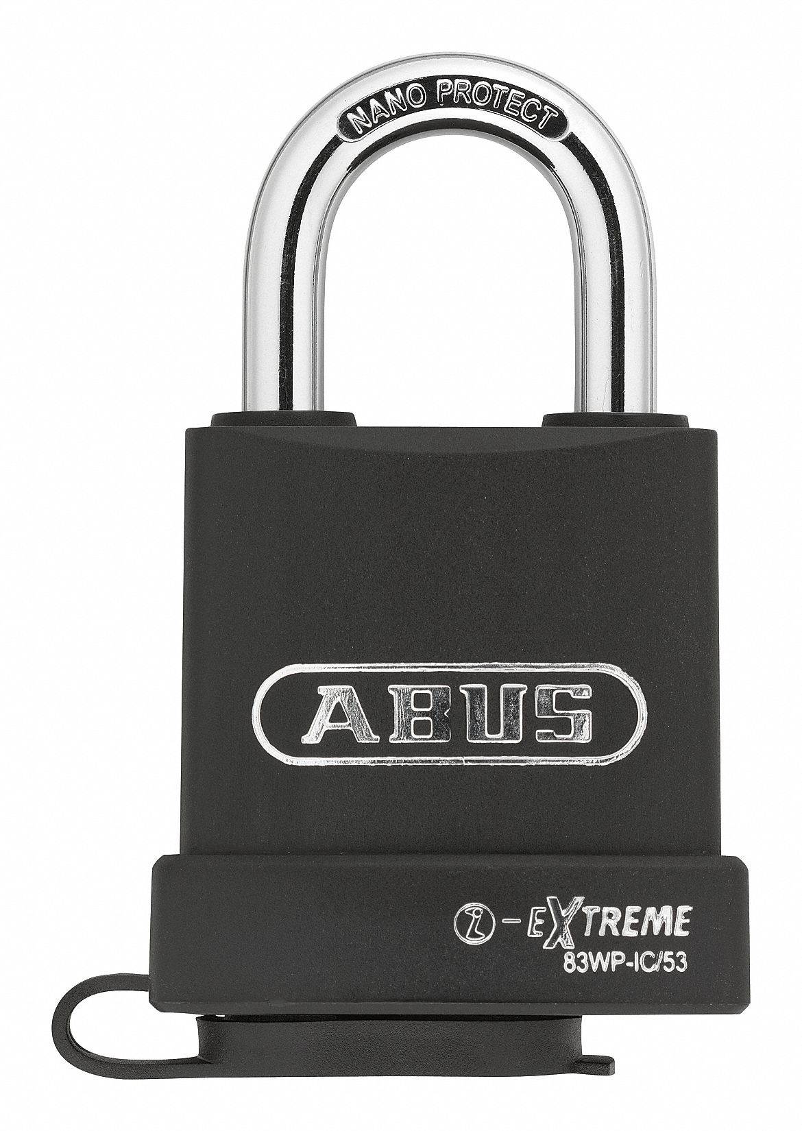 ABUS 83WP-IC/53 Padlock for Interchangeable Core,2"W