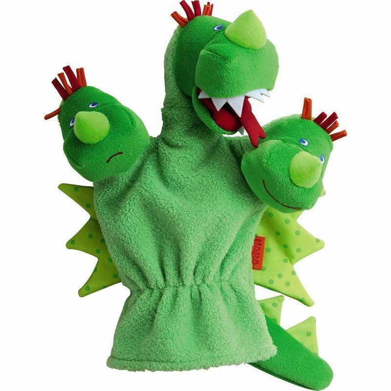 HABA Three Headed Dragon Glove Puppet (Hand Puppet)