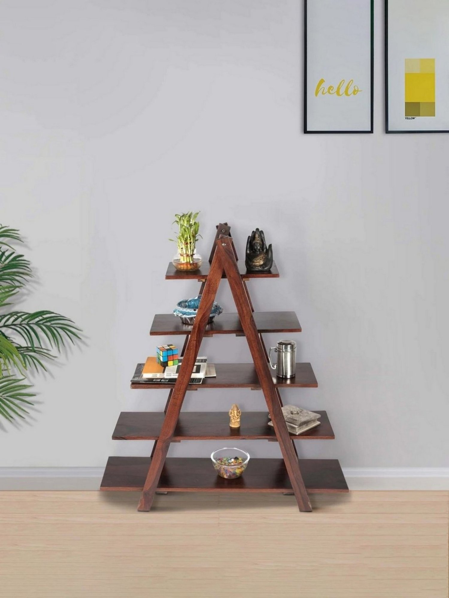 Artisans Rose Vote Hand-painted Multicolor Iron Ballot Box