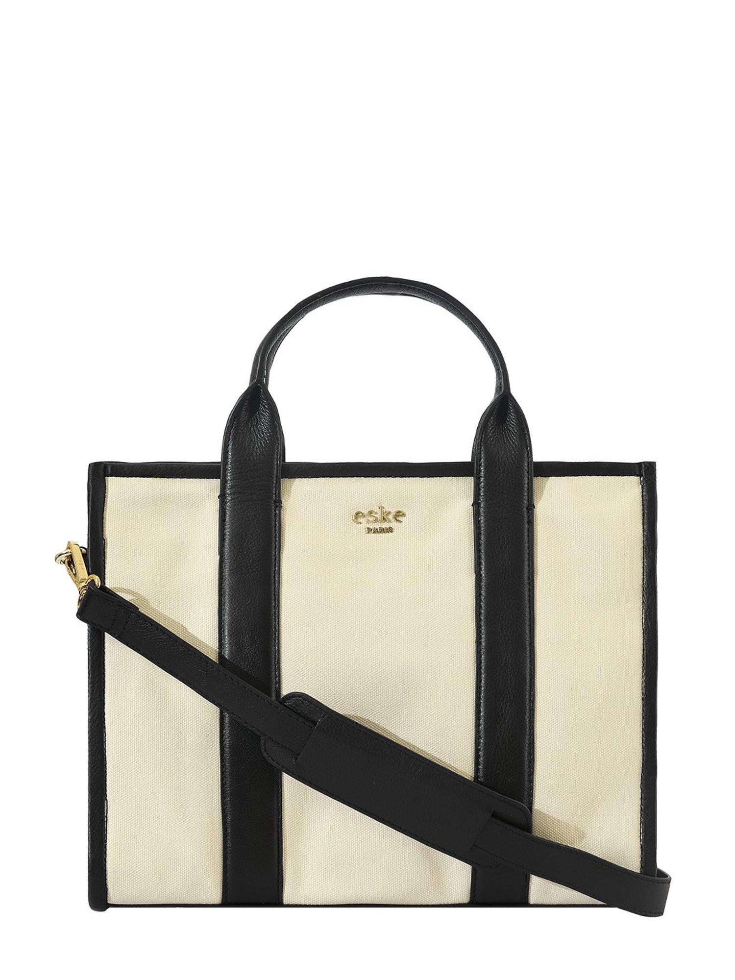 Eske White Medium Tote Bag