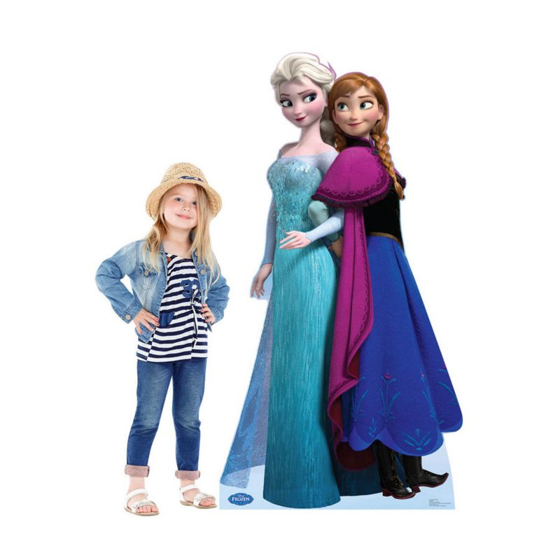 Birthday Express Frozen Party Elsa and Anna Standup - 6' Tall