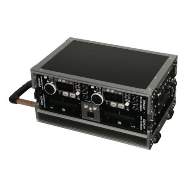 odyssey fzer4hw flight zone ata 4 space effects rack with handle and wheels