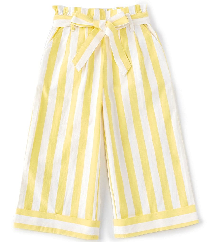 Tea Collection Little Girls 2-6 Sparkle Stripe Capri Leggings