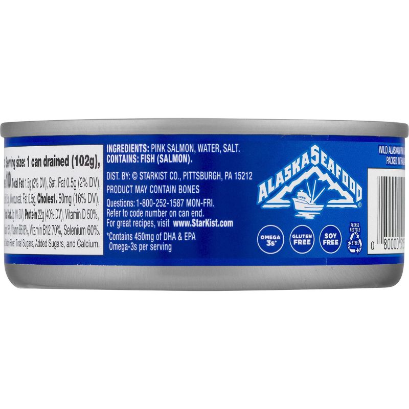 StarKist Skinless Boneless Pink Salmon in Water - 5oz