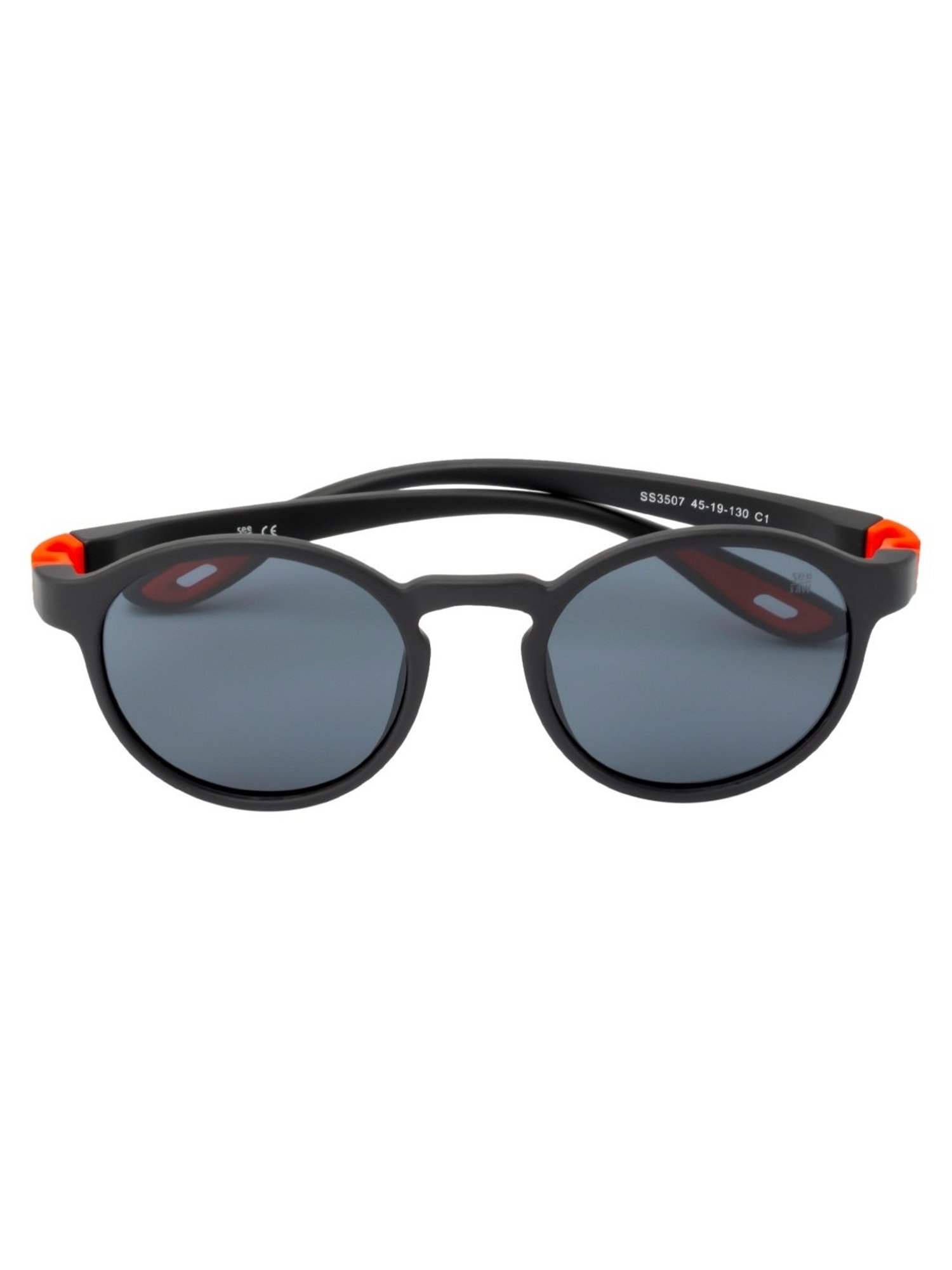 SeeSaw Black Round Sunglasses for Boys