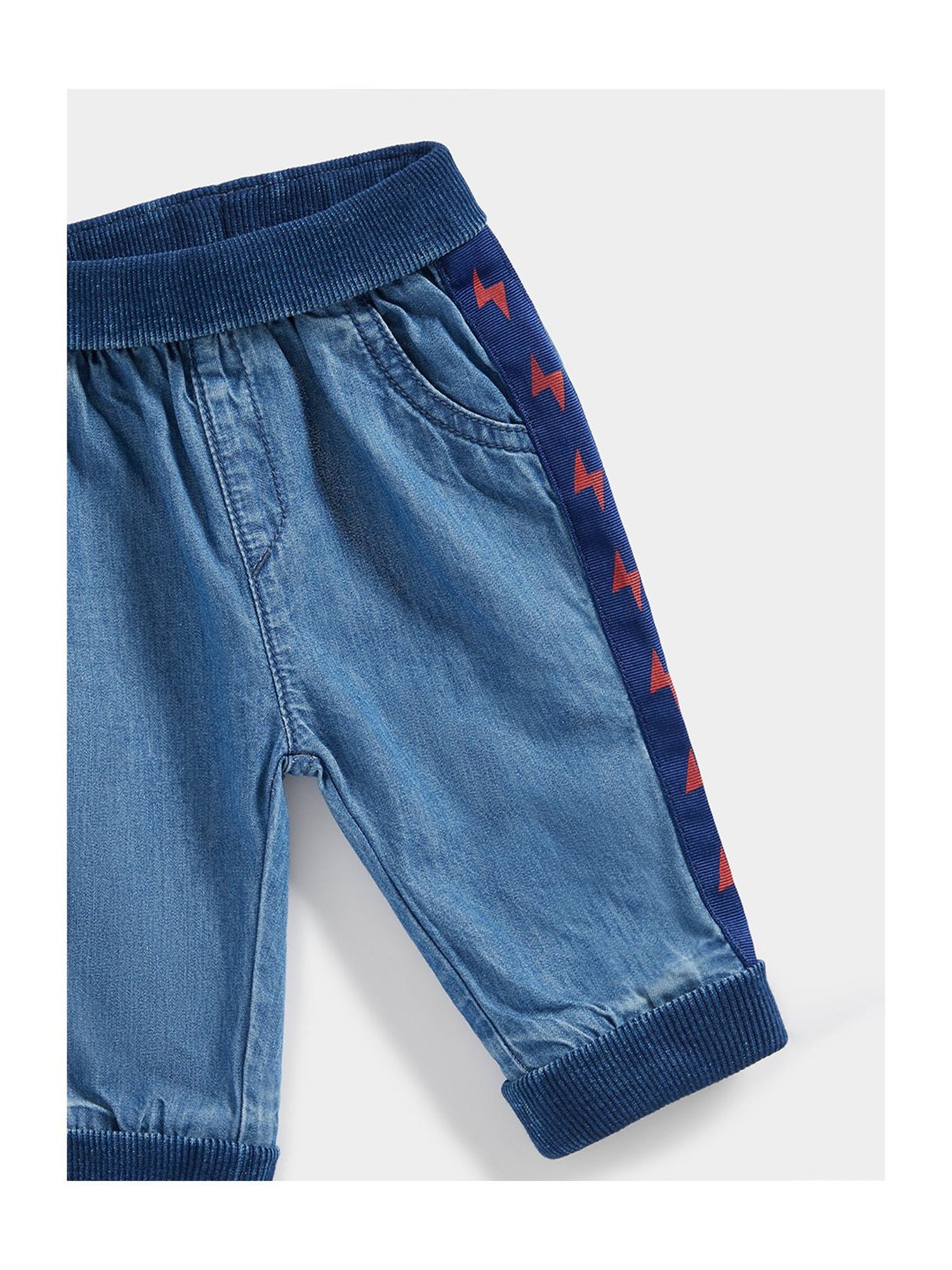 Mothercare Kids Blue Solid Joggers