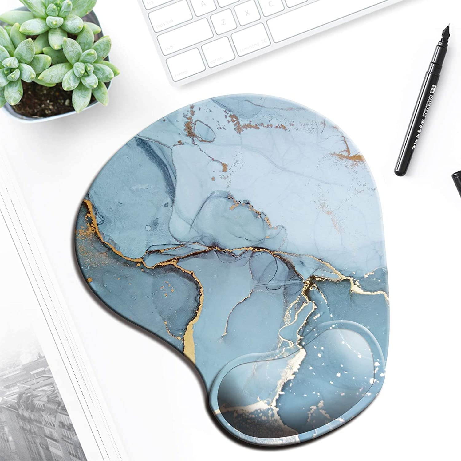 Durgod Taurus K320 TKL Mechanical Gaming Keyboard - 87 Keys - Double Shot PBT - NKRO - USB Type C (Cherry Blue, White)