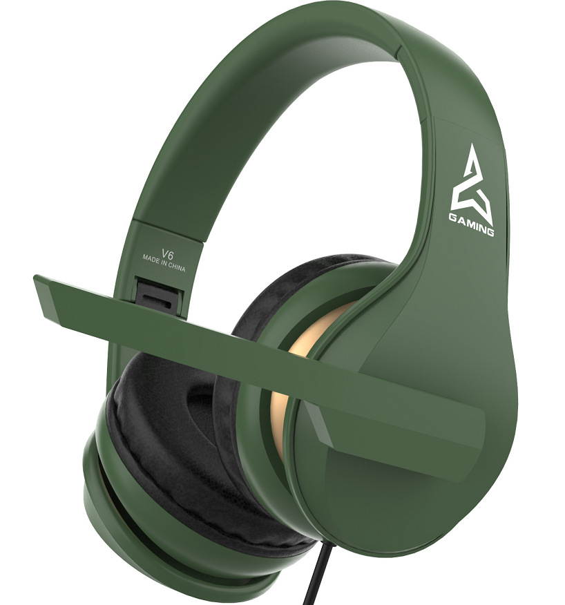 ALAMENGDA Gaming Headset Head-Mounted Gaming Music Running Subwoofer Stereo Computer Headset for Apple/Android/PC