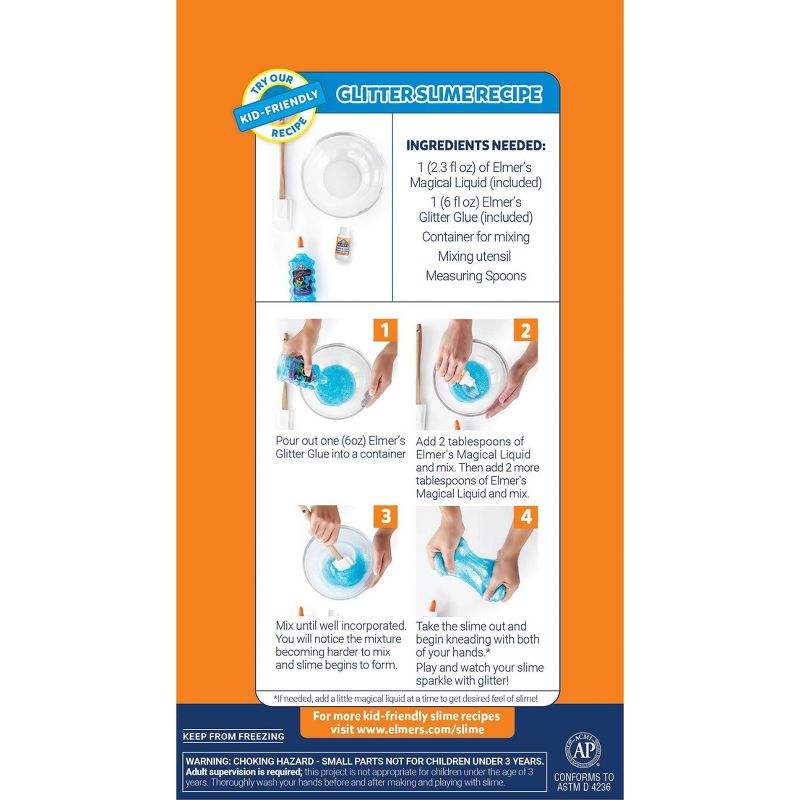 Elmer's 4pc Glitter Slime Kit