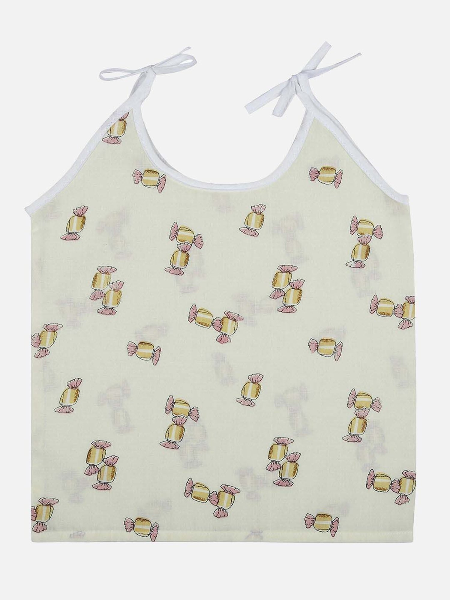 Baby Moo Vintage Ride Yellow Mattress with Fixed Neck Pillow and Bolsters