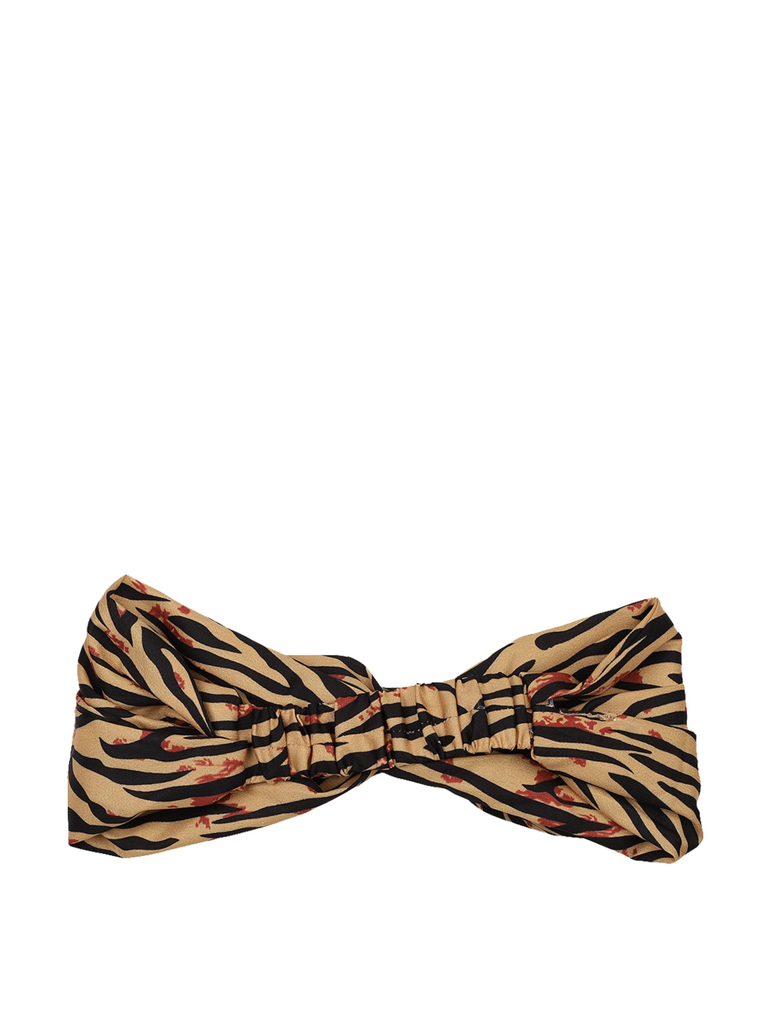 Aditi Wasan Yellow Printed Head Bands Pack of 2