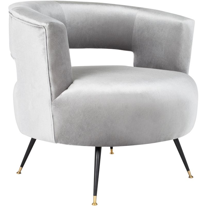 Alyce Swivel Glider Chair Cream