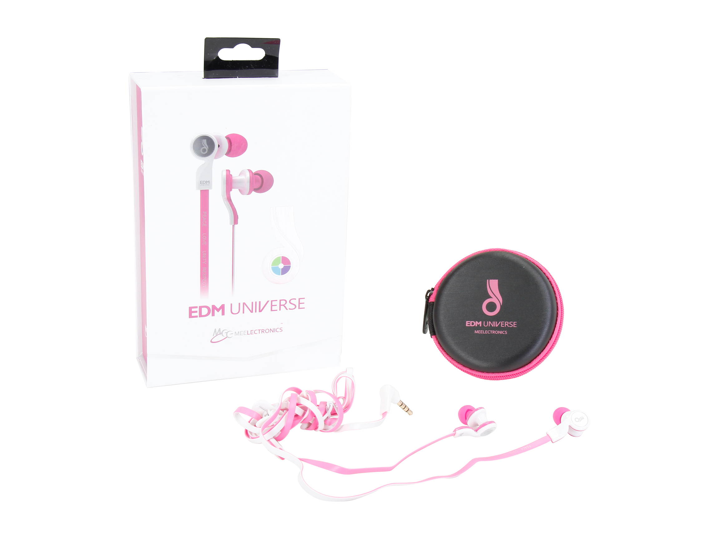 Mee audio Pink D1P-PK Canal Headphone/Headset