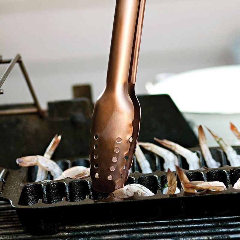 Lux Copper Tongs- Outset