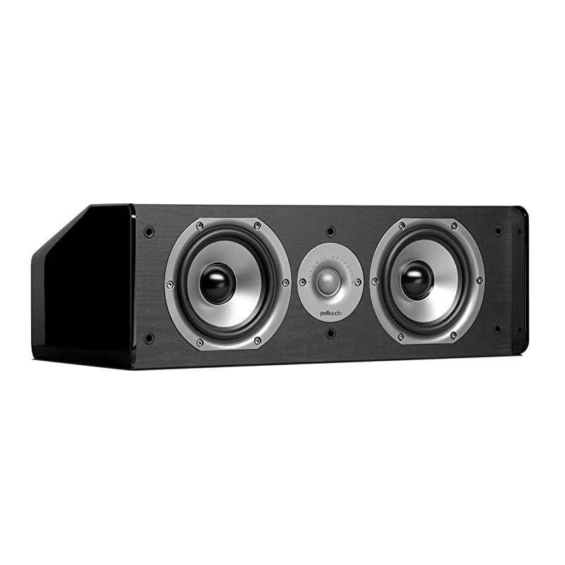 CS10 Center Channel Speaker (Single, Black)