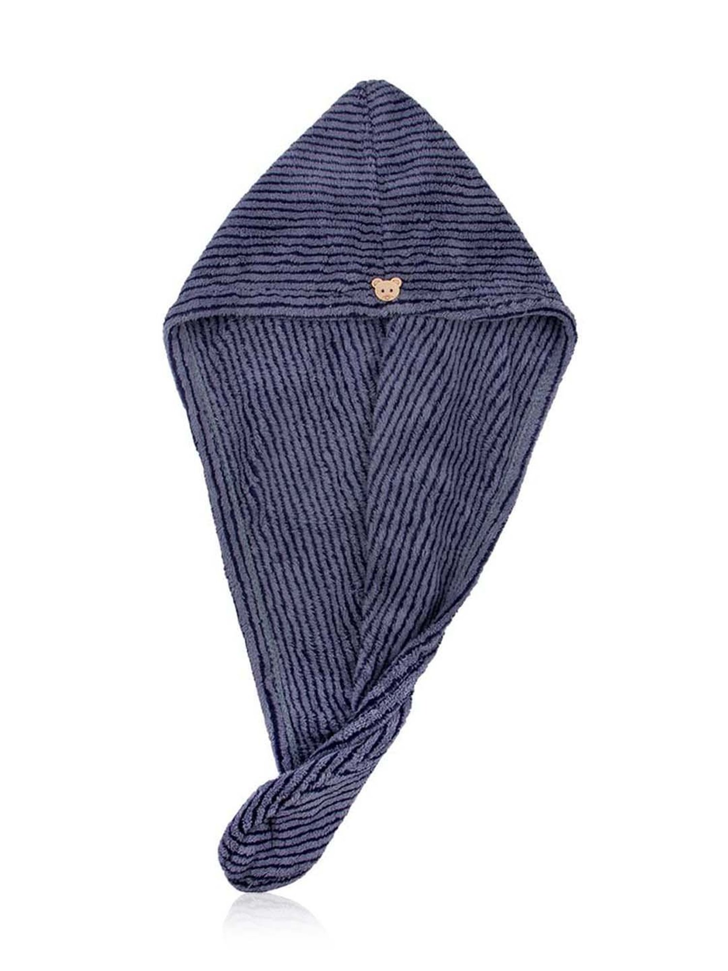 Streak Street Microfiber Hair Wrap Towel Blueberry Blast