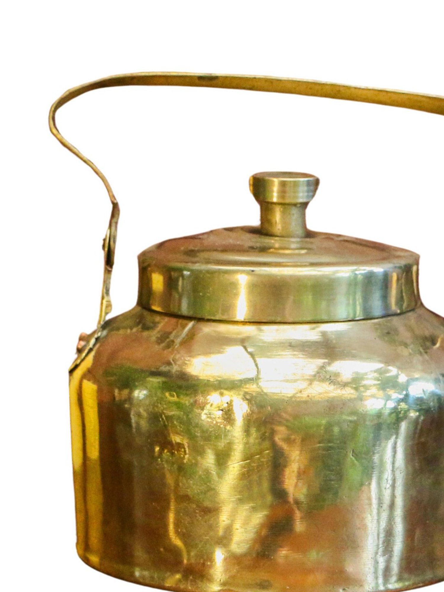 Ambi Vintage Brass Kettle - A Collector'S Item !