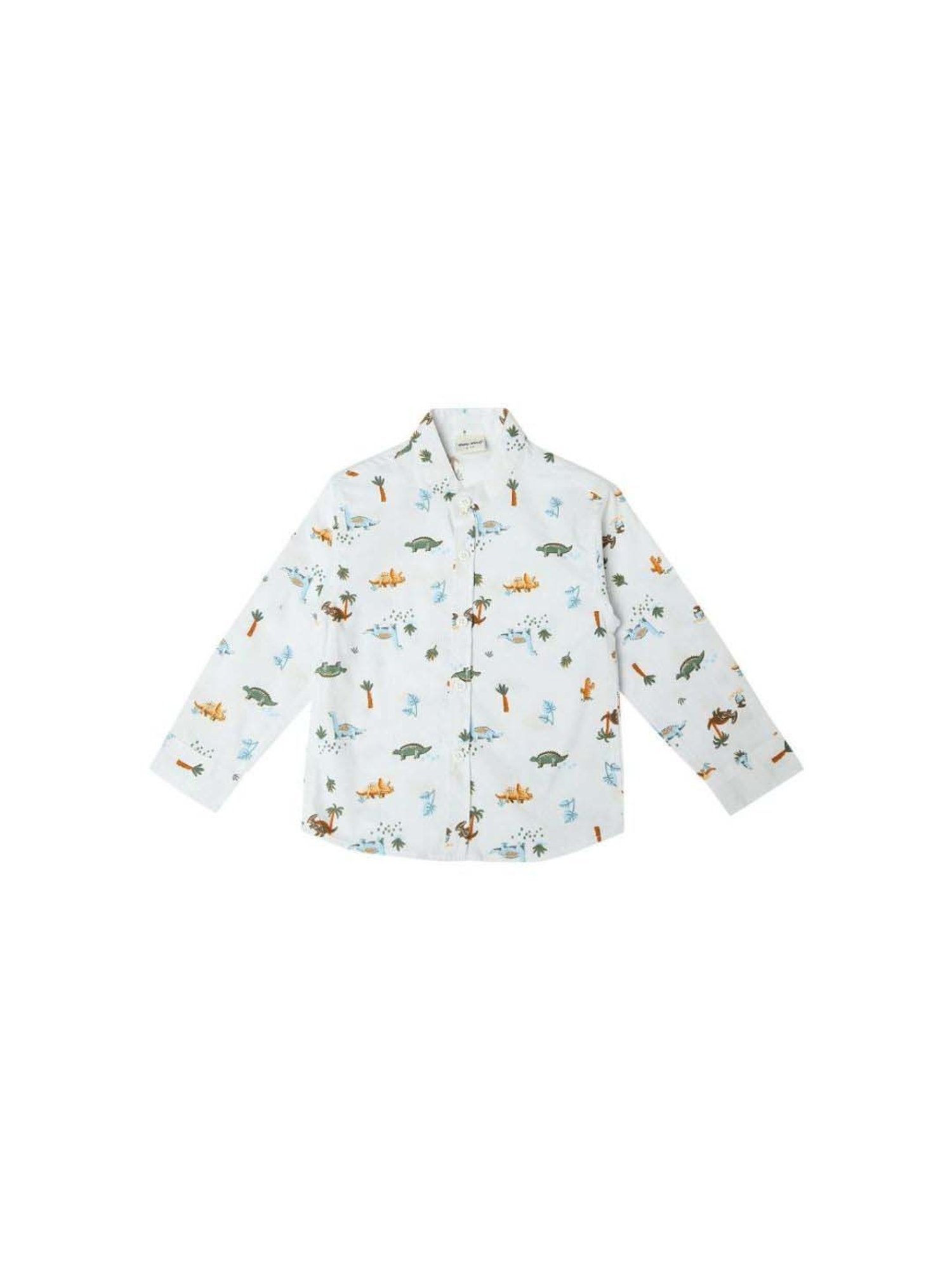 Mee Mee Cotton Printed Shorts Set For Girls -White