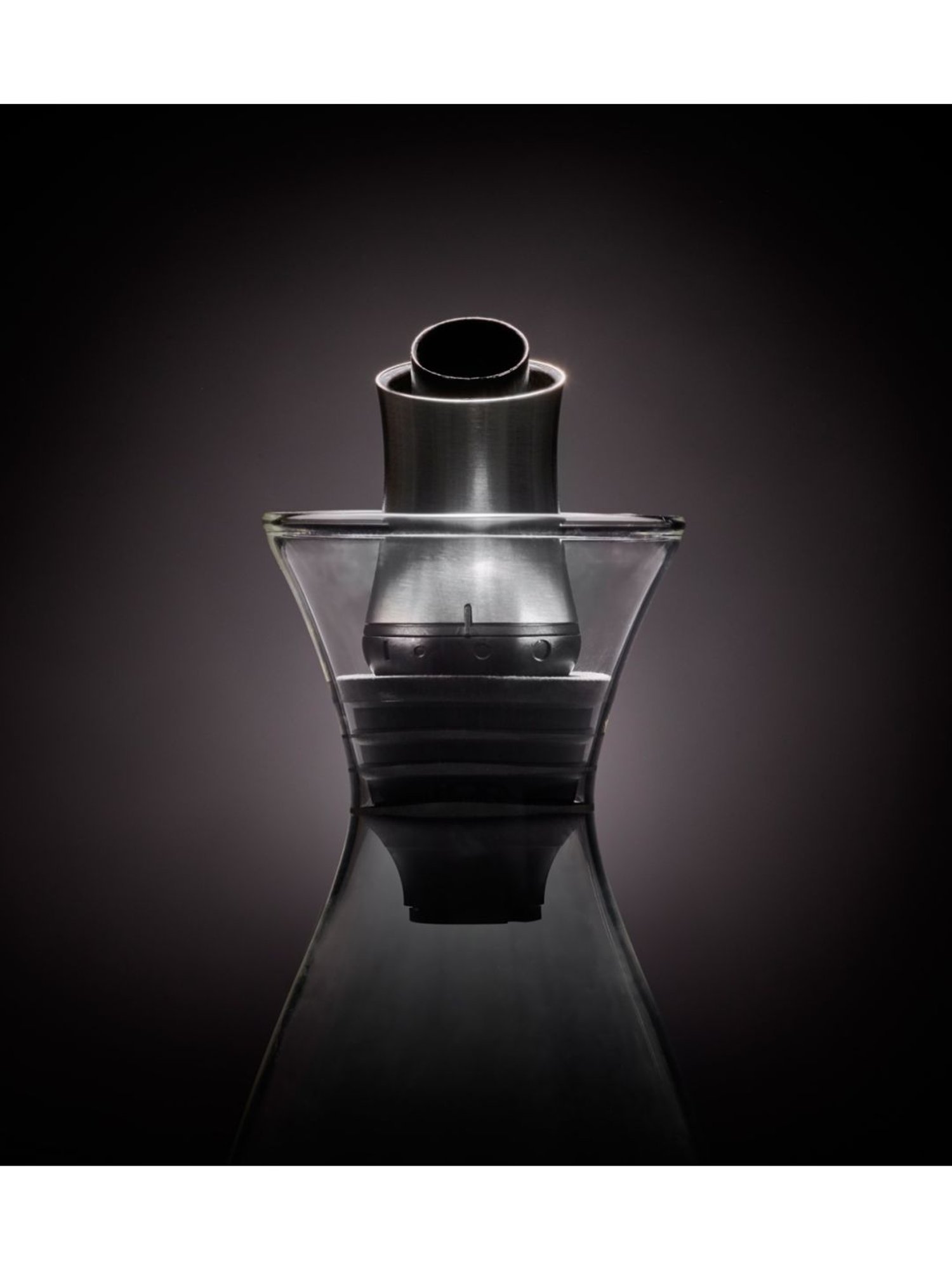 COLE & MASON Transparent Glass Oil & Vinegar Pourer - Set of 1