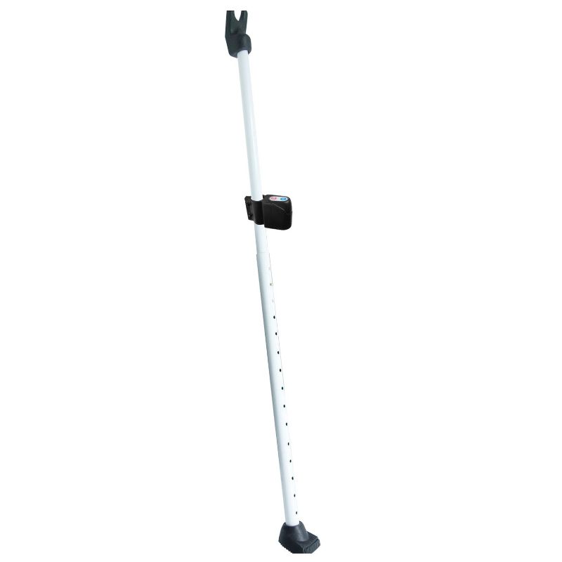 SecurityMan 2 In 1 Adjustable High Grade Iron Door Security Bar & Sliding Door Lock Bar Jam For Apartment & Home Protection