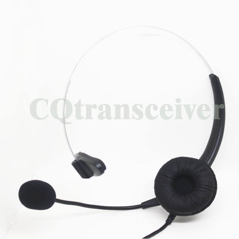 CQtransceiver Comfortable Landline Wired Telephone Mono Headset RJ9 Connector for MITEL 5000IP 5010 5020 5020i 5040i