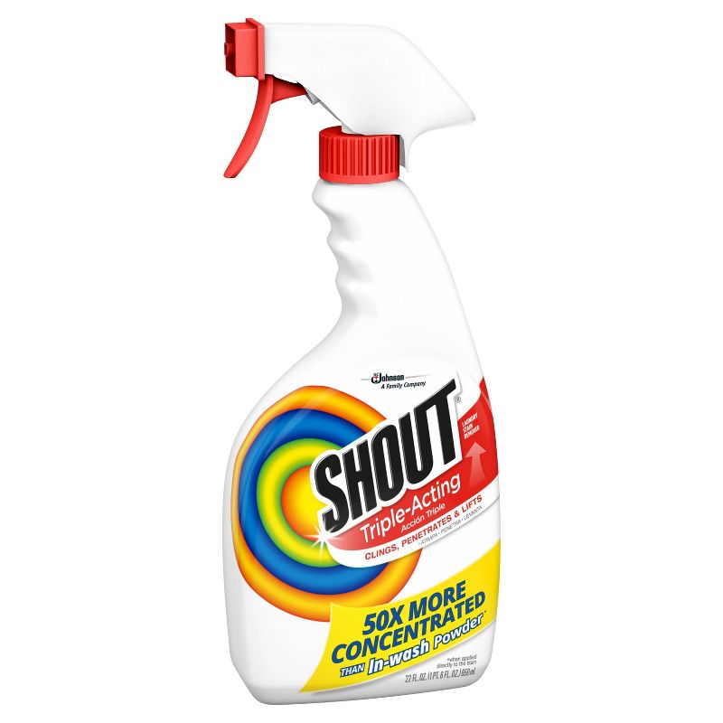 Shout Triple-Acting Stain Remover Spray - 22 fl oz