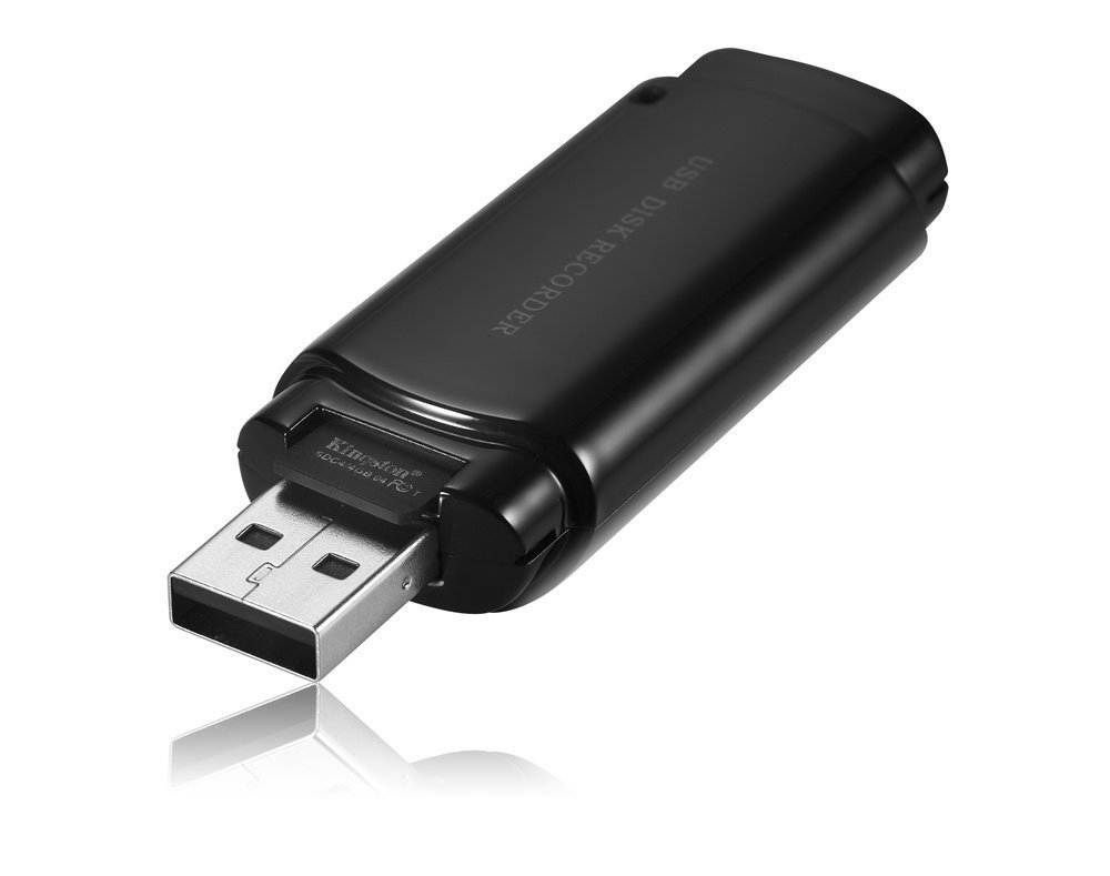 Toptekits MINI DVR USB Disk DVR Super Voice Recorder Audio&Video Recording ,Digital Voice Recorder, Continuous Voice Recording Reaches to 25 Hours, Video Recording 720*480, 26fps