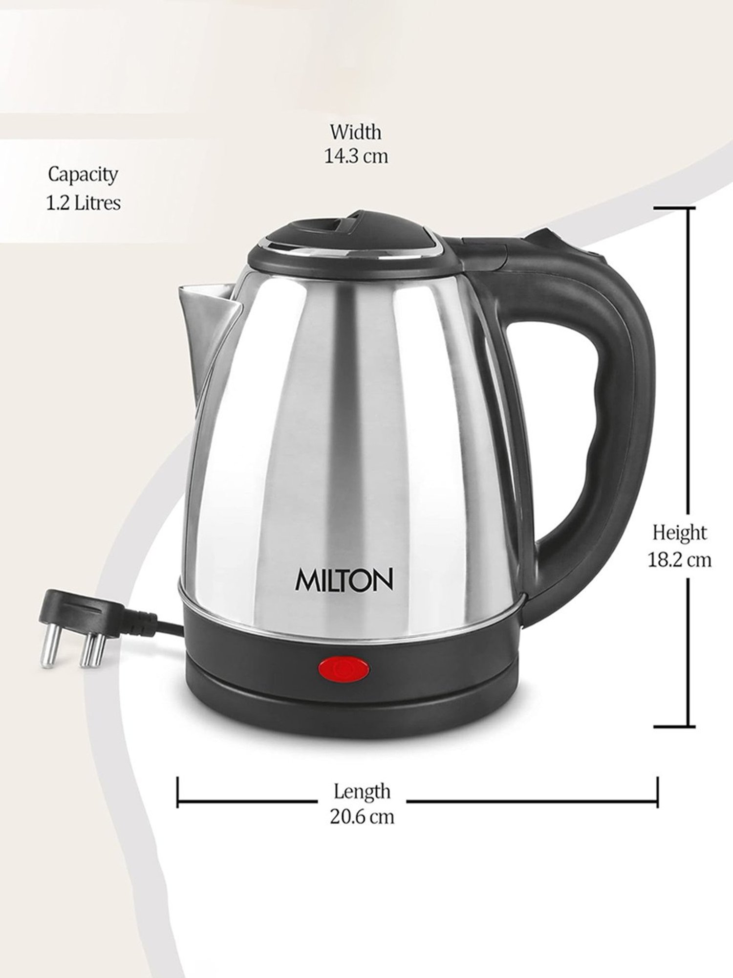 Pigeon by Stovekraft Swift Multi Cook Kettle 1.5L (Blue)