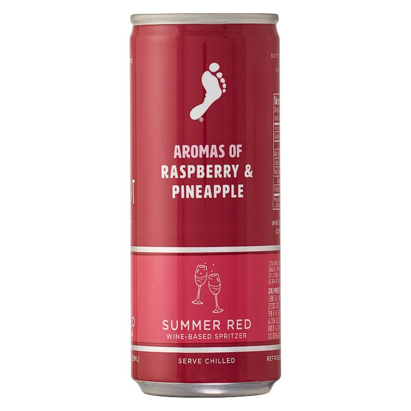 Barefoot Refresh Summer Red Wine-Based Spritzer - 4pk/250ml Cans